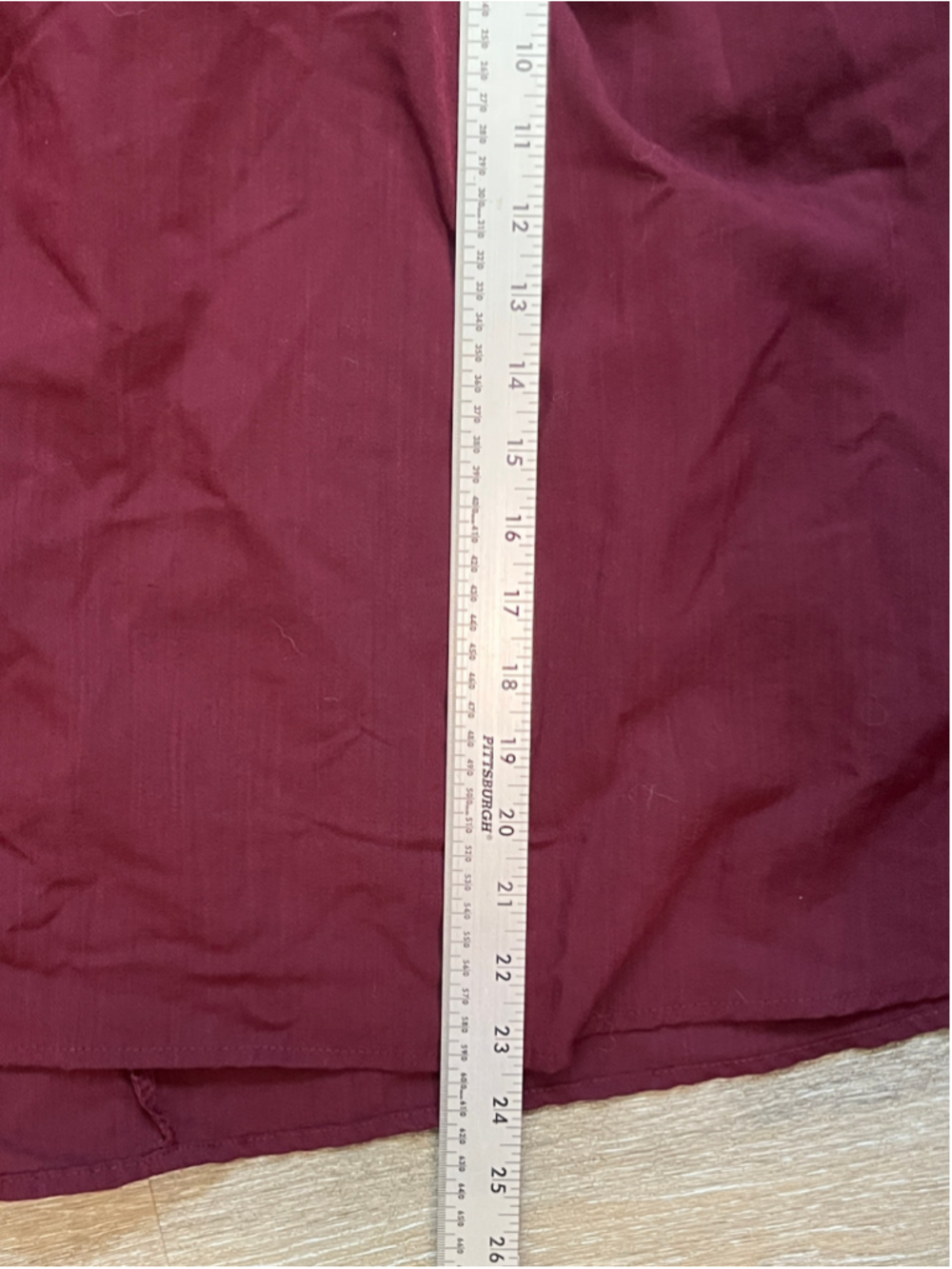Women's Miari for Francesca's Burgundy Puff Sleeve Mini Dress M - Picture 4 of 7